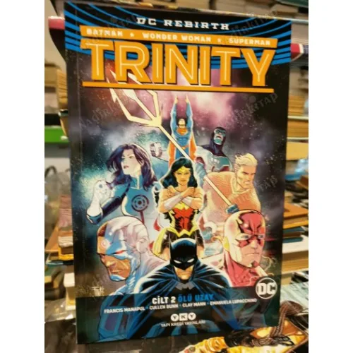 DC Rebirth - TRINITY Cilt 2 | Batman - Wonder Woman - Superman / Ölü Uzay