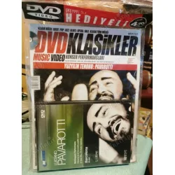 Boyut DVD Klasikleri Sayı 1 Yüzyılın tenoru : Pavarotti (Poşetinde Kitapçık+Dvd Dahil Yeni)