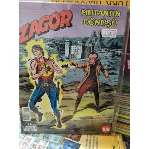 Zagor Lal Yeni Seri Sayı 108 Mutantın Dönüşü