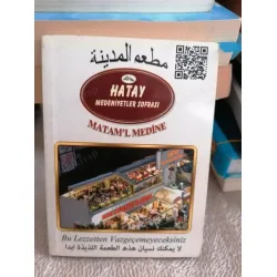 Hatay Medeniyetler Sofrası Tanıtım Rehberi/ Kitapçığı (Firmanın yemek listeleri ve CZN Burak ,Cem Yılmaz,Tarık Akan dahil pek çok ünlü) Hatay Medeniyetler Sofrası Tanıtım Rehberi/ Kitapçığı (Firmanın yemek listeleri ve CZN Burak ,Cem Yılmaz,Tarık Akan dahil pek çok ünlü)