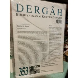 Dergah 353 Söyleşi-Şerif Eskin,Tarancı şiirinde Yaşam-Ölüm,Murat 124 un Sosyolojisi, Mustafa Özel,Mustafa Kutlu (Kapalı poşetinde+Osmanlıca Eki) Dergah 353 Söyleşi-Şerif Eskin,Tarancı şiirinde Yaşam-Ölüm,Murat 124 un Sosyolojisi, Mustafa Özel,Mustafa Kutlu (Kapalı poşetinde+Osmanlıca Eki)