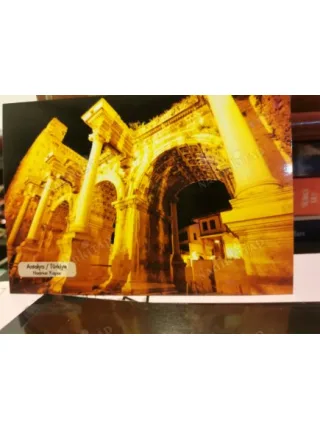 Kartpostal Hadrian Kapısı Antalya/Türkiye Ptt Basımı (Yeni yıl yılbaşı doğum evlilik sevgililer günü bayram hediye)