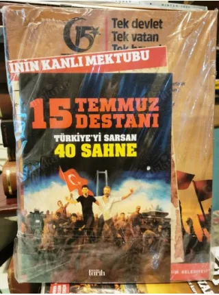 Derin Tarih Dergisi Özel Sayı 9/2017 Şehitler Onlar Diridirler (Hediye 15 Temmuz Şehitleri | Yücel Şehitleri | Fethin İlk Şehitliği) Poşetinde