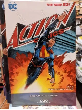 DC New 52! * SUPERMAN - Action Comics Cilt 5 Yerin Altında Yatan