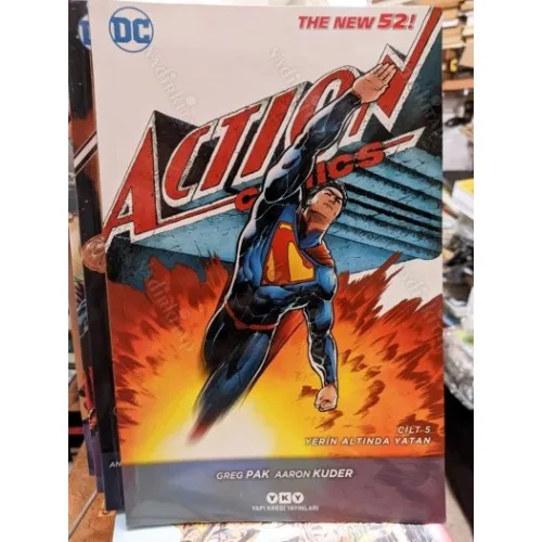 DC New 52! * SUPERMAN - Action Comics Cilt 5 Yerin Altında Yatan