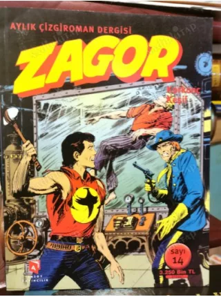 Zagor Aksoy Sayı 14 * Korkunç Keşif * 15 lik Seri
