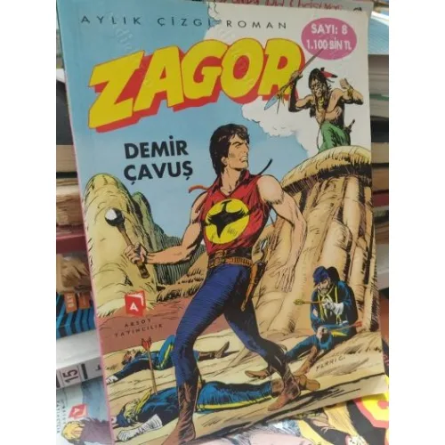 Zagor Aksoy Sayı 8 * Demir Çavuş * 15 lik Seri