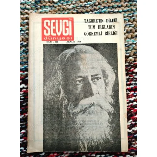Sevgi Dünyası 132/1979 Tagore,Genç Medyum,Turin