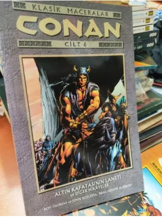 Conan Klasik Maceralar Renkli Cilt 6 / Altın Kafatasının Laneti ve Diğer hikayeler