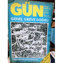 Gün 38/88 TBKP Davası,Söyleşi Theodorakis,Türkiye ve Nato Gün 38/88 TBKP Davası,Söyleşi Theodorakis,Türkiye ve Nato