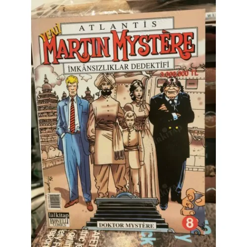 Martin Mystere Atlantis LAL * Yeni Seri * Sayı 8 * Doktor Mystere