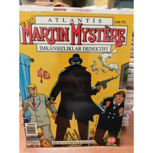 Martin Mystere Atlantis LAL * Yeni Seri * Sayı 66 * RİCK