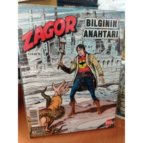 Zagor Lal Yeni Seri Sayı 200 Bilginin Anahtarı