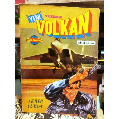 Yeni Yüzbaşı Volkan Cilt 10 - Sayı 26 - 27 Akrep Yuvası 2 Fasiküllü (Tam Macera)