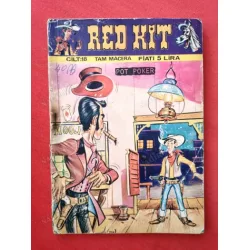 Red Kit Cilt 18 Sayı 52/53/54 POT POKER 3 Fasiküllü Kapakları Tam (Tam Macera - 1975 5 Lira) Arslan Kapaklı Arka Kapak Resmi Hasan Gazeteci