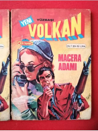Yeni Yüzbaşı Volkan Cilt 25 Macera Adamı - Esrarengiz Avcı - bir Pilotun Sonu 3 Fasiküllü