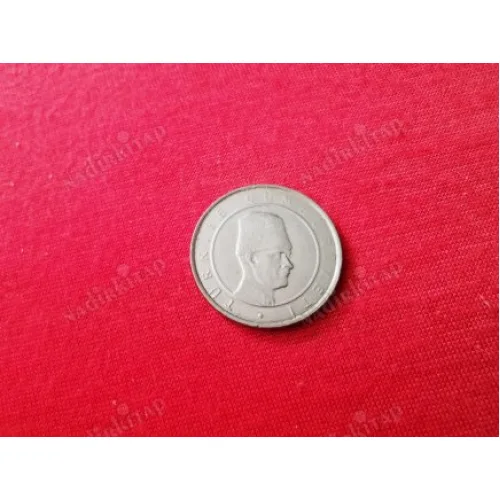 100000 YüzBin Türk Lirası 2001 Madeni Para