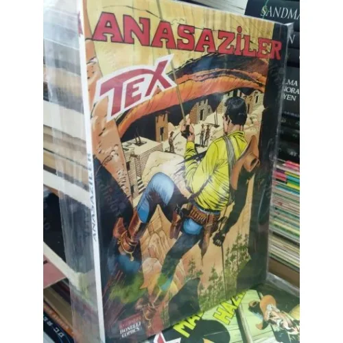 Tex (Teks) Maceraperest Çizgiler Sayı 137 * Anasaziler (204 lük seri) Shrink Ambalajında YENİ