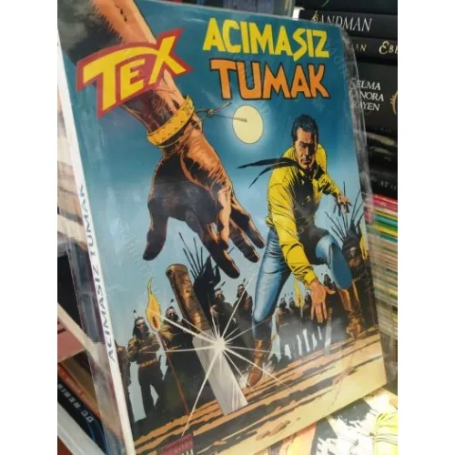 Tex (Teks) Maceraperest Çizgiler Sayı 136 * Acımasız Tumak (204 lük seri) Shrink Ambalajında YENİ