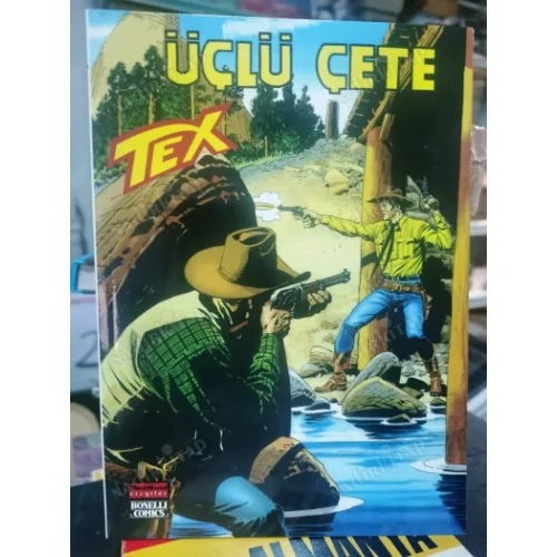 Tex (Teks) Maceraperest Çizgiler Sayı 154 * Üçlü Çete (204 lük seri) SHRİNKLİ