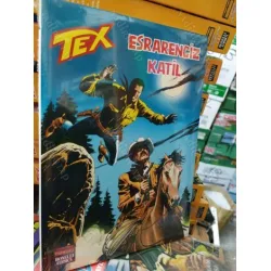 Tex (Teks) Maceraperest Çizgiler Sayı 155 * Esrarengiz Katil (204 lük seri) SHRİNKLİ Tex (Teks) Maceraperest Çizgiler Sayı 155 * Esrarengiz Katil (204 lük seri) SHRİNKLİ