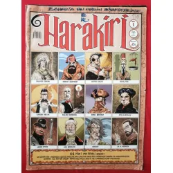 HARAKİRİ Dergi Sayı 1 Kutlukhan Perker,Serhat Gürpınar,Emirhan Perker,Erda Gümüş,Erhan Candan,B.Bayram,C.Baytak,G.Bilge,B.Boysal, Oğuz Aral Posteri