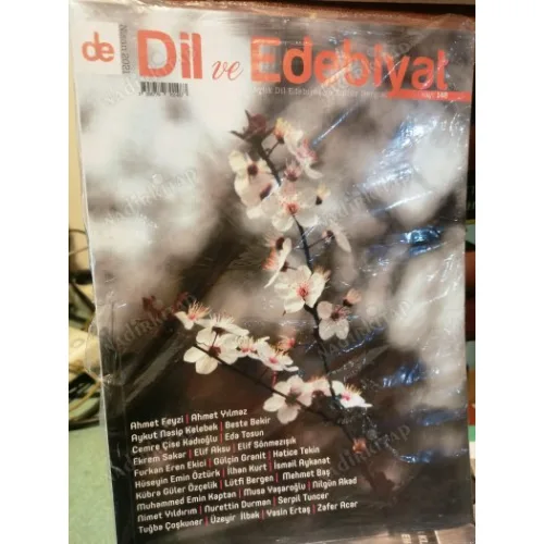 DİL ve EDEBİYAT 148/2021 Ahmet Feyzi,Ahmet Yılmaz,Beste Bekir,Elif Aksu,Hatice Tekin,İlhan Kurt,Lütfi Bergen,Nimet Yıldırım,Nilgün Akad (Poşetinde)