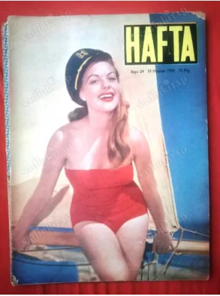 HAFTA 24/1956 Kapak Ann Hughes,Mehter Takımı,Ölümü Gören Adam,Başka Dünyalara Doğru