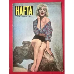HAFTA 12/1957 Kapak Barbara Lang,jeanne D HAFTA 12/1957 Kapak Barbara Lang,jeanne D