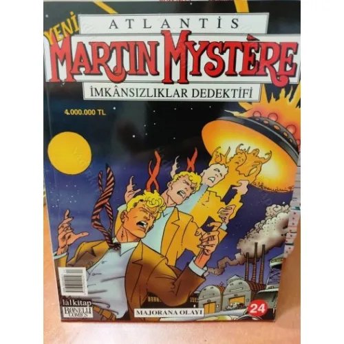 Martin Mystere Atlantis LAL * Yeni Seri * Sayı 24 * Majorana Olayı