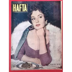 HAFTA 8/1959 Kapak Yvonne Sanson,1959 Türkiye Güzeli Gülseren,Mozaik Müzesi,İzmir Nato Karagahının kuruluşu Celal Bayar,Söyleşi Elvis,Akrapol, HAFTA 8/1959 Kapak Yvonne Sanson,1959 Türkiye Güzeli Gülseren,Mozaik Müzesi,İzmir Nato Karagahının kuruluşu Celal Bayar,Söyleşi Elvis,Akrapol,