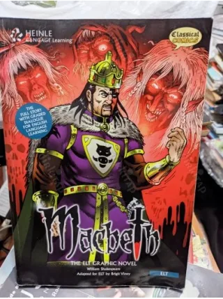 Classical Comics - Macbeth Text + Audio CD (Full Story with Graded dialogue for English Language Learning)