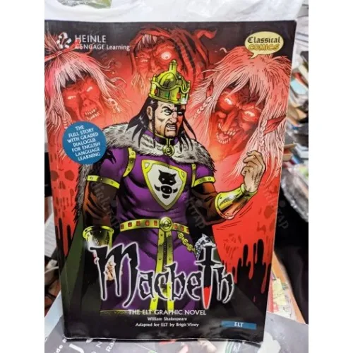 Classical Comics - Macbeth Text + Audio CD (Full Story with Graded dialogue for English Language Learning)