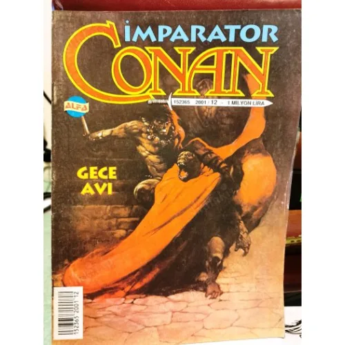 CONAN Alfa İmparator Serisi / Sayı 12 Gece Avı (14 Sayılık Seri)