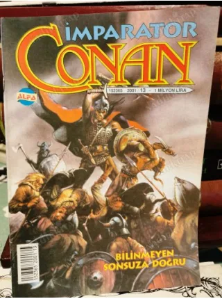 CONAN Alfa İmparator Serisi / Sayı 13 Bilinmeyen Sonsuza Doğru (14 Sayılık Seri)