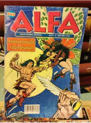 CONAN Alfa Kara Kıyıların Kraliçesi Serisi / Sayı 2 Dişi Korsanın İzinde,Arslanların Lordu,Conan Amra