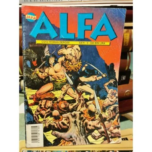 CONAN Alfa Kara Kıyıların Kraliçesi Serisi / Sayı 3 Tüylü Yılanın İblisleri,Argos