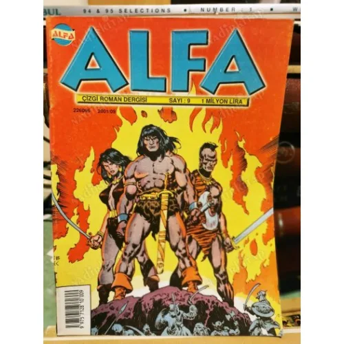 CONAN Alfa Kara Kıyıların Kraliçesi Serisi / Sayı 9 Kraliçe ve Korsanlar,Kılıç ve Yılan,Dev Kralların Tacı,Batı Denizin Kılıçları (12 Sayılık Seri)