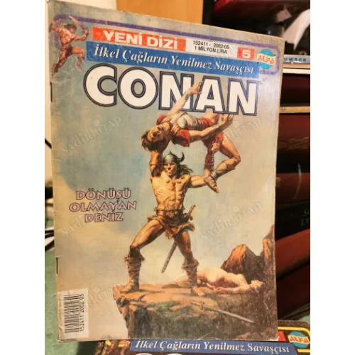 CONAN Alfa Yeni Dizi Serisi 2002 / Sayı 5 Dönüşü Olmayan Deniz,Zukala