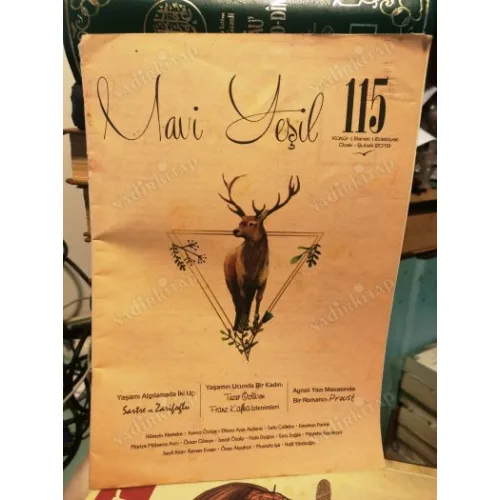 Mavi Yeşil 115/2019 Tezer Özlü