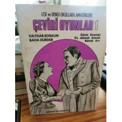 Çeviri Oyunlar Cilt 1 Lise ve Dengi Okullara Eugenie Grandet (Honore de Balzac),Üç Akımlı Irmak (Roger Ferdinand),Sürek Avı (Marc - Gilbert Sauvagon) Çeviri Oyunlar Cilt 1 Lise ve Dengi Okullara Eugenie Grandet (Honore de Balzac),Üç Akımlı Irmak (Roger Ferdinand),Sürek Avı (Marc - Gilbert Sauvagon)