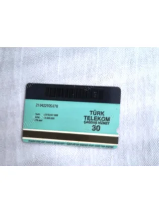 Türk Telekom 1999 30 Kontür (Türk Kilimleri Hakkari)