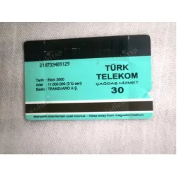 Türk Telekom 2000 30 Kontür (Aşık Veysel) Türk Telekom 2000 30 Kontür (Aşık Veysel)
