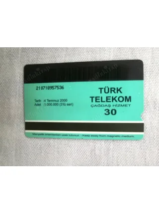 Türk Telekom 2000 30 Kontür (Zaman Tünelinde / Lokomotifler)