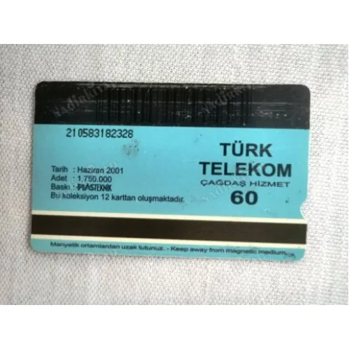 Türk Telekom 2001 60 Kontür (5 Haziran Dünya Çevre Günü)
