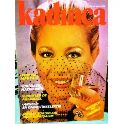 Kadınca 25/Aralık/1980 Kapak Emel Sayın,Talat Bulut,Oğuz ve Teki Aral,Patronlu Modeller,Yeni yıl Makyajı,İçki Nasıl Hazırlanır,Erkekler de Ağlamalı