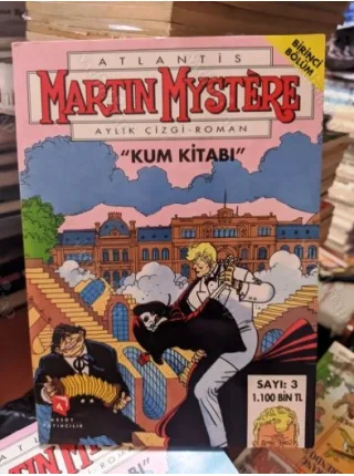 Martin Mystere *Atlantis * Aksoy * Sayı 3 Kum Kitabı (15 Sayılık Seri)