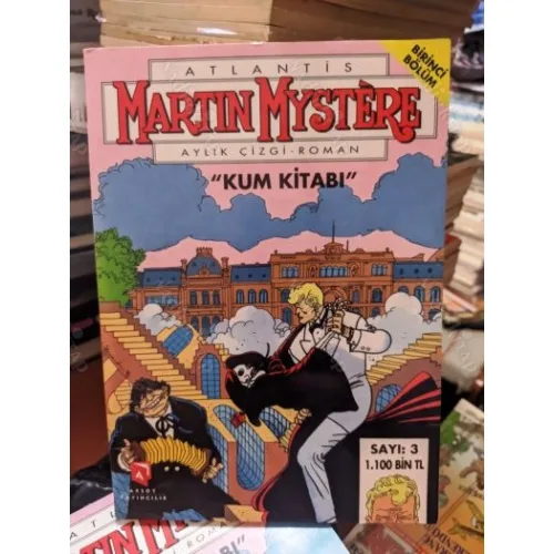 Martin Mystere *Atlantis * Aksoy * Sayı 3 Kum Kitabı (15 Sayılık Seri)