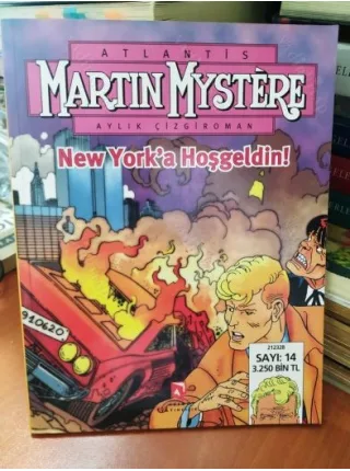 Martin Mystere *Atlantis * Aksoy * Sayı 14 New York