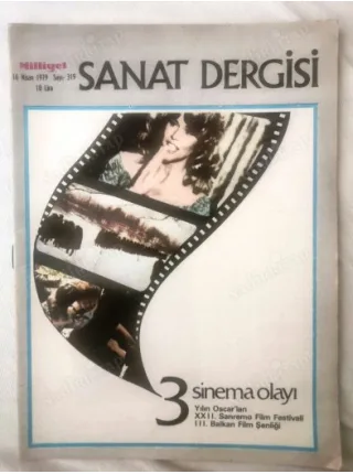 Milliyet Sanat 319/1979 Tali Öngören, Oscarlar/12. Sanremo/3.Balkan Film Şenliği,Değişen Toplum/Atalay Yörükoğlu,Yazar 1-yayımcı 14 Kazanıyor,İ.Berk